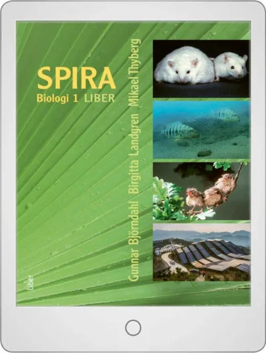 Omslag för Spira Biologi 1 Onlinebok