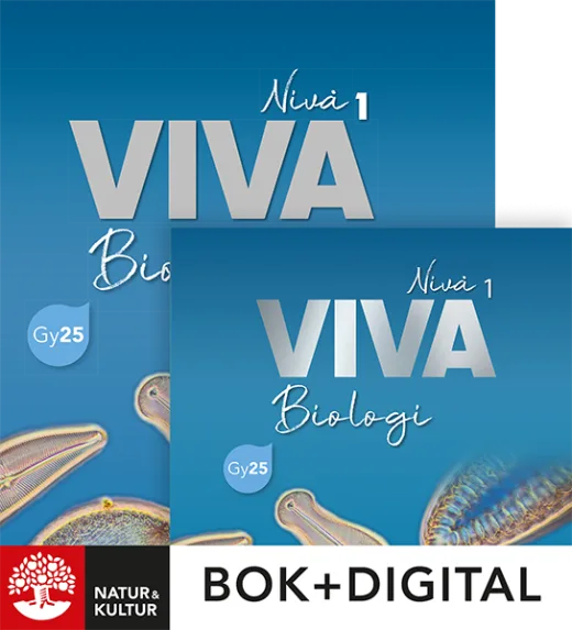 Omslag för Viva Biologi nivå 1 Paket Bok+Digital